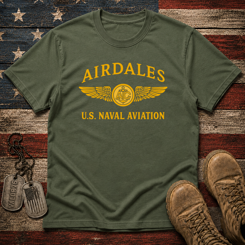 Airdales Aircrew Wings Classic Tee