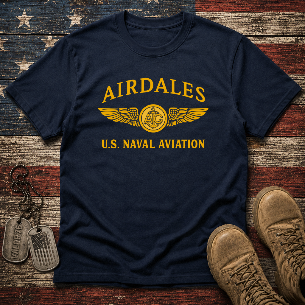 Airdales Aircrew Wings Classic Tee