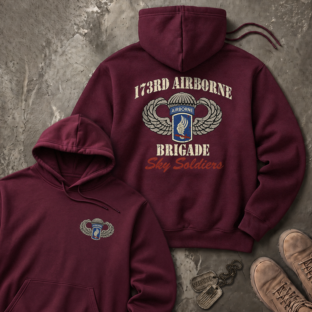 173rd Airborne Brigade Sky Soldiers Heavy Blend™ Hoodie
