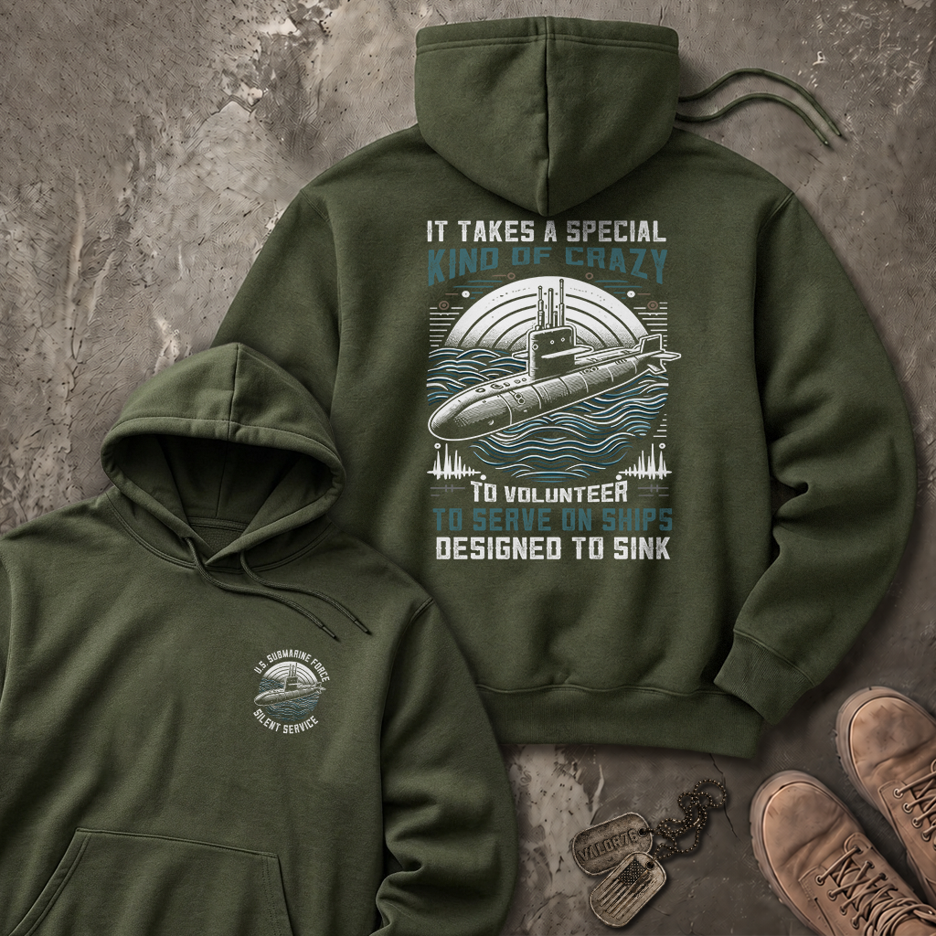 Submarine Force A Special Kind Of Crazy Heavy Blend™ Hoodie