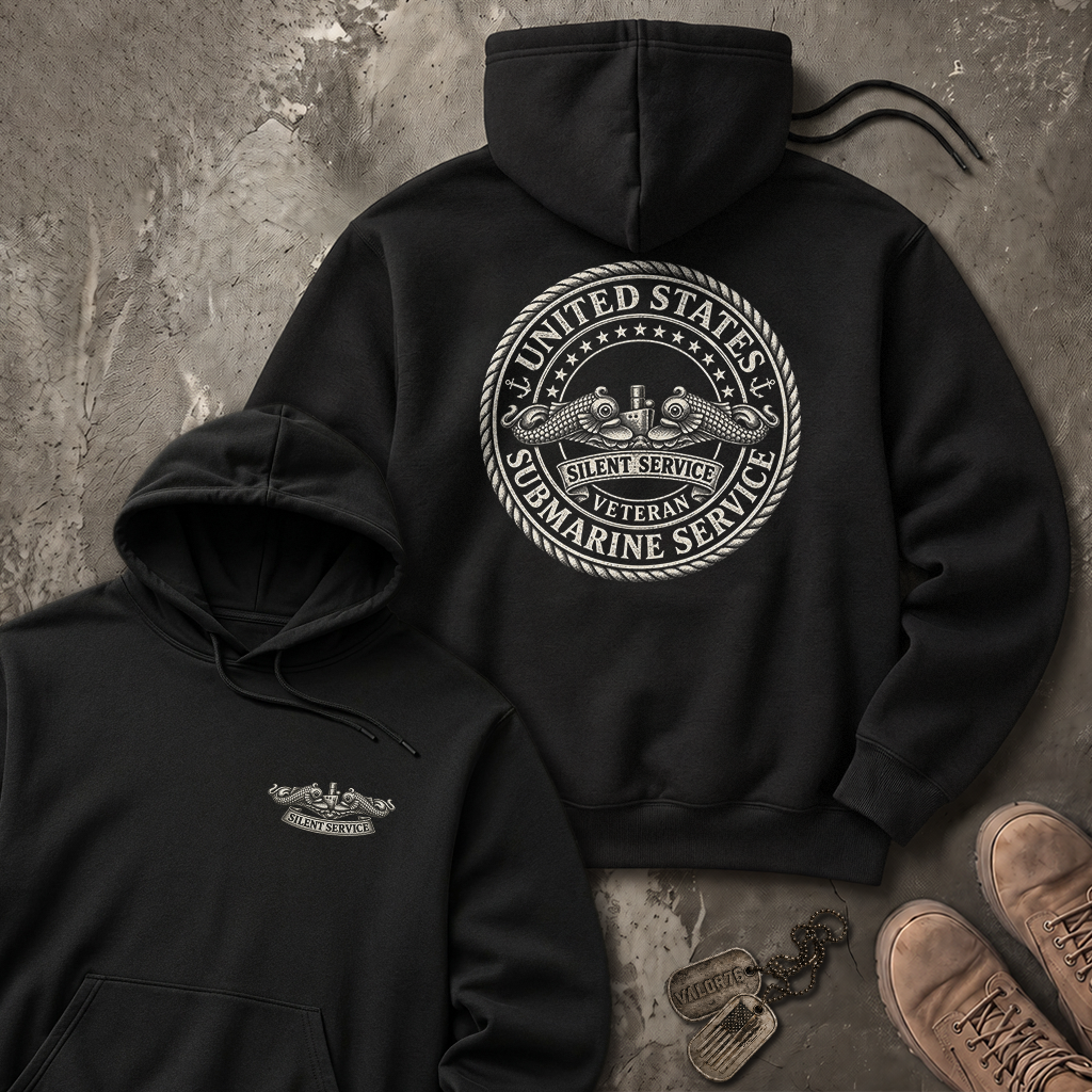 Submarine Force Silent Service Veteran Heavy Blend™ Hoodie