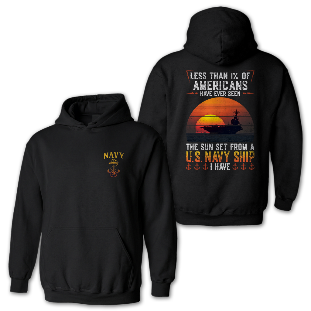 Less Than 1% Sunset Heavy Blend™ Hoodie