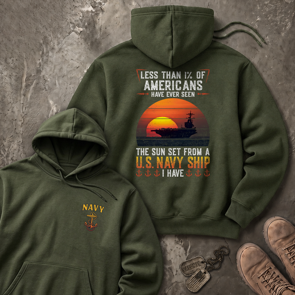 Less Than 1% Sunset Heavy Blend™ Hoodie
