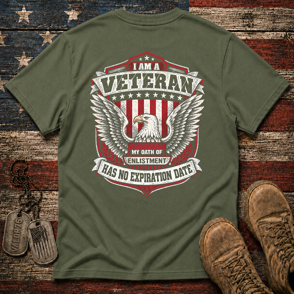 My Oath Of Enlistment Has No Expiration Date Classic Tee