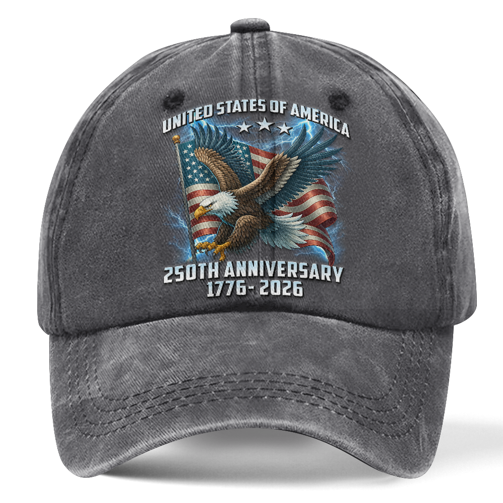 America 250th Anniversary Washed Cap