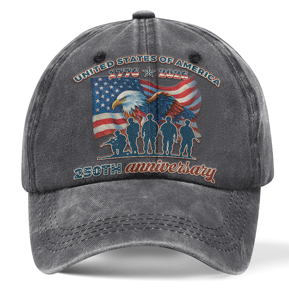 America 250th Anniversary Washed Cap