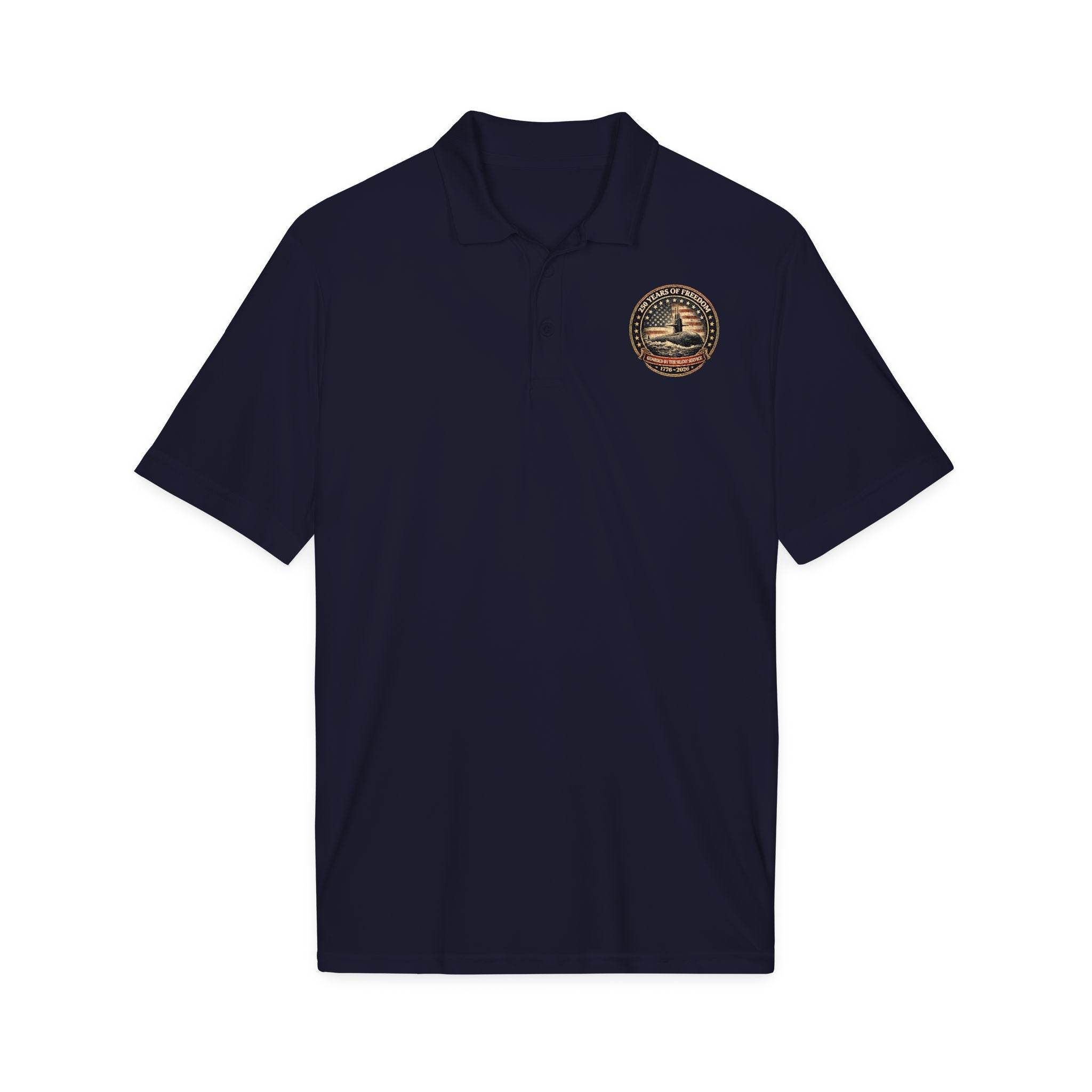 America 250 Navy Submarine Lightweight Polo