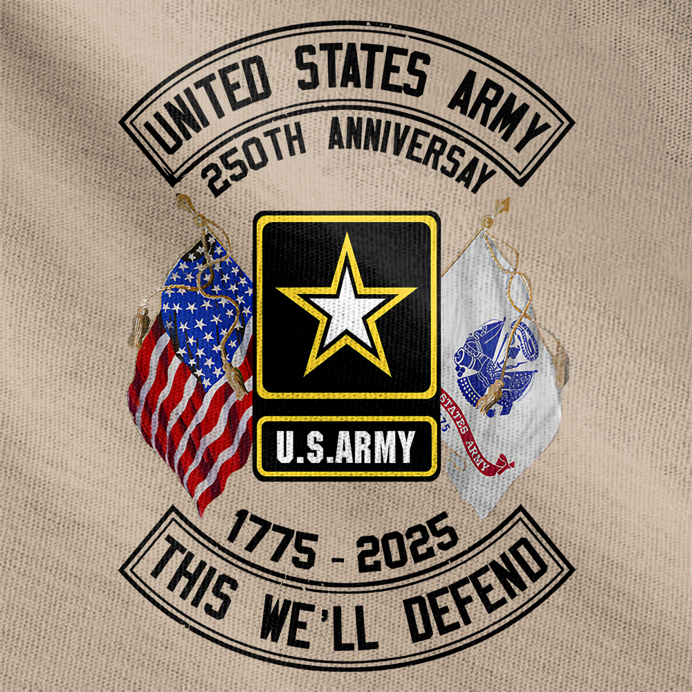Army 250th Anniversary Tactical Polo Shirt
