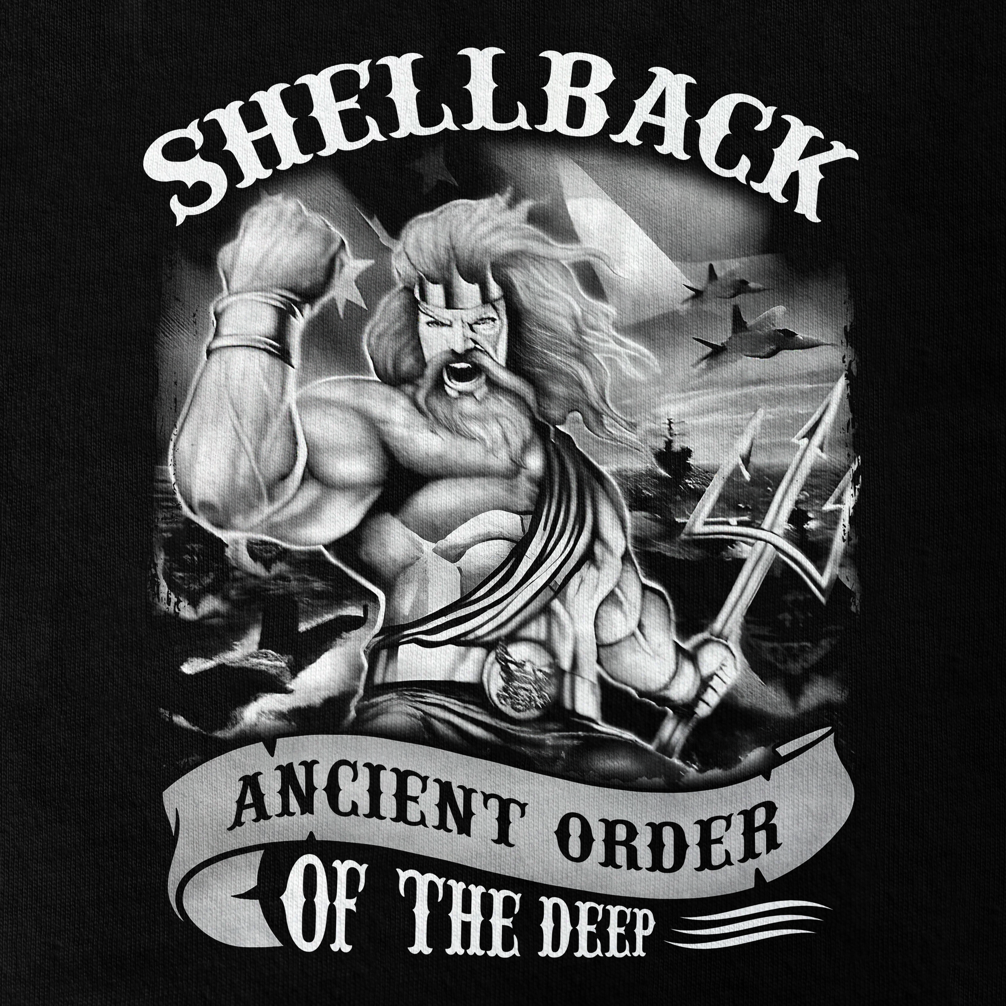 Personalized Shellback Ancient Order Of The Deep Double Sided Classic T-shirt
