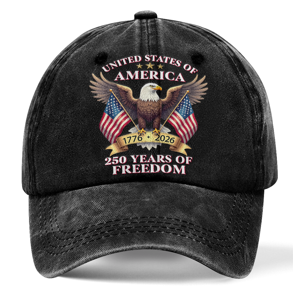 America 250th Anniversary Washed Cap