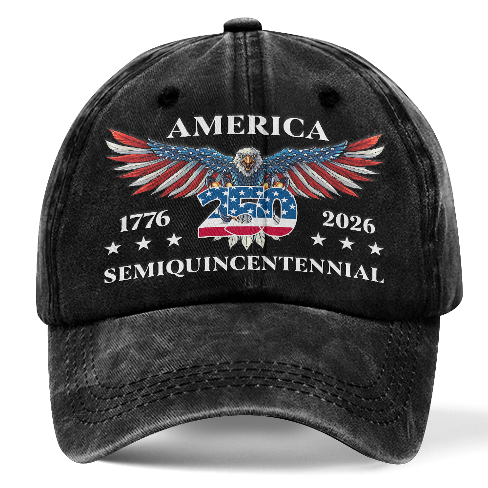 America 250th Anniversary Washed Cap
