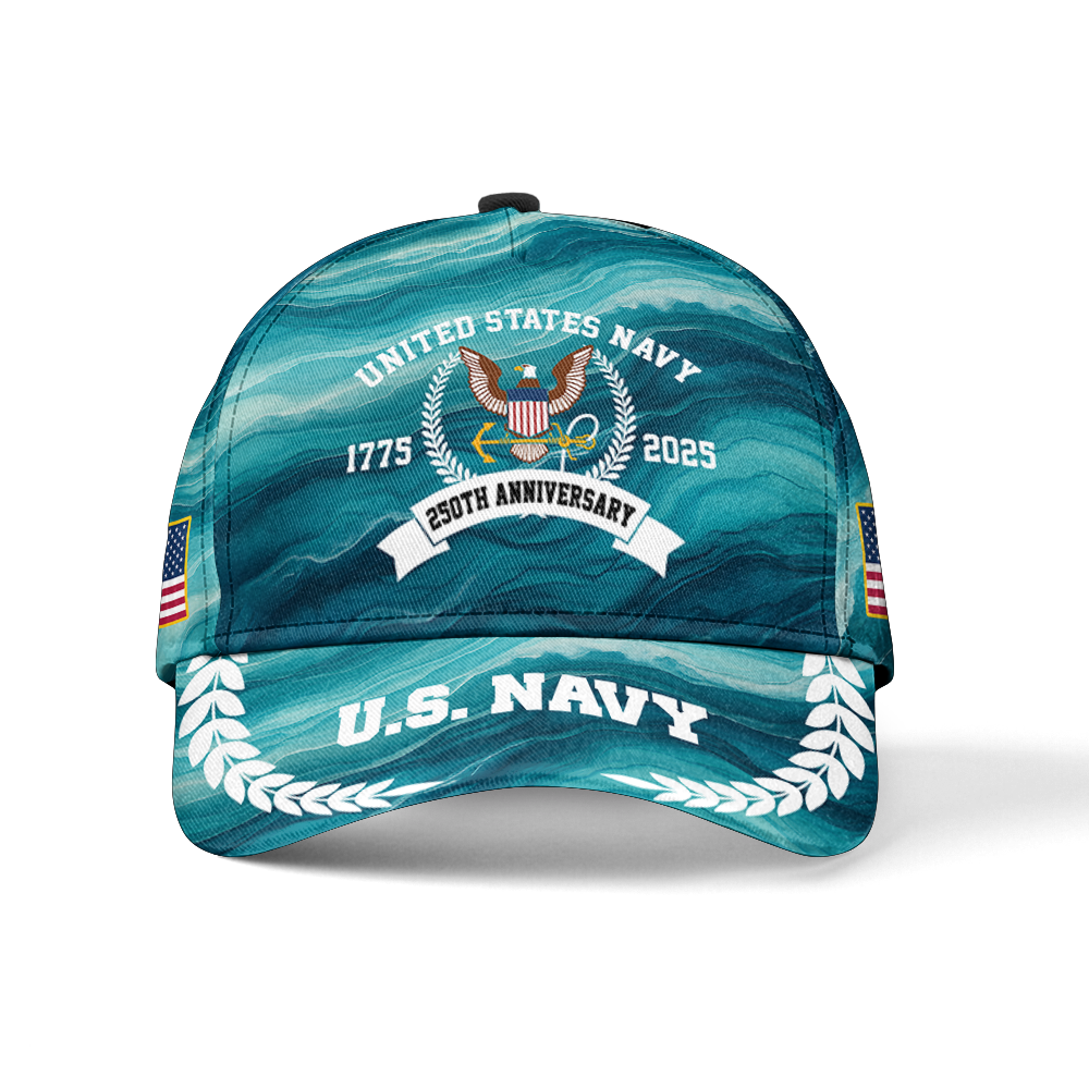 Navy 250th Anniversary Classic Cap