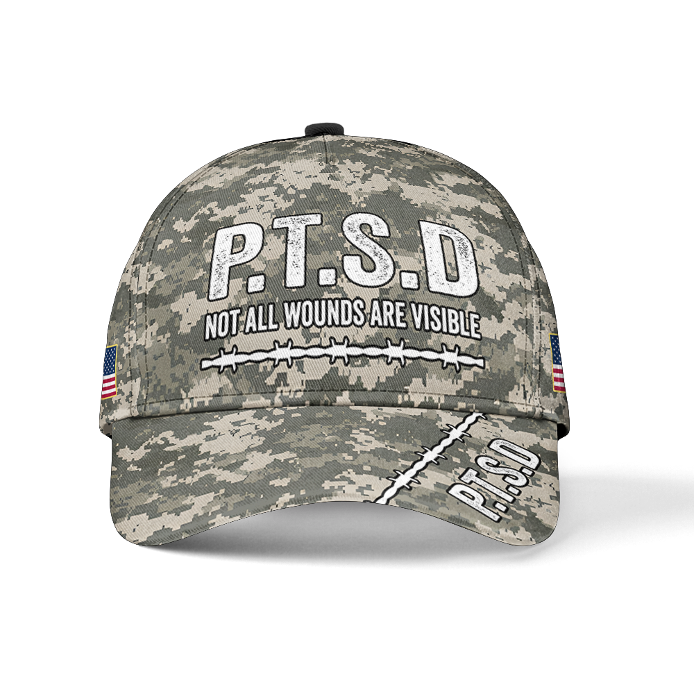 PTSD Not All Wounds Are Visible Classic Cap
