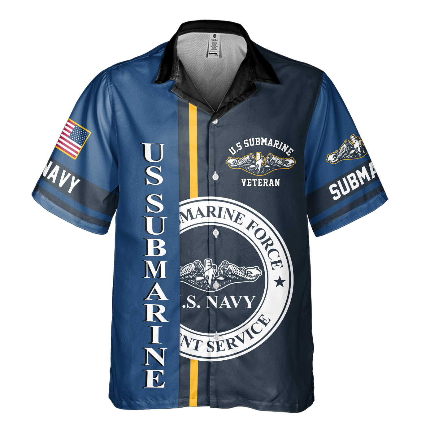 Navy Submarine It Takes Special Kind of Crazy Cuban Shirt