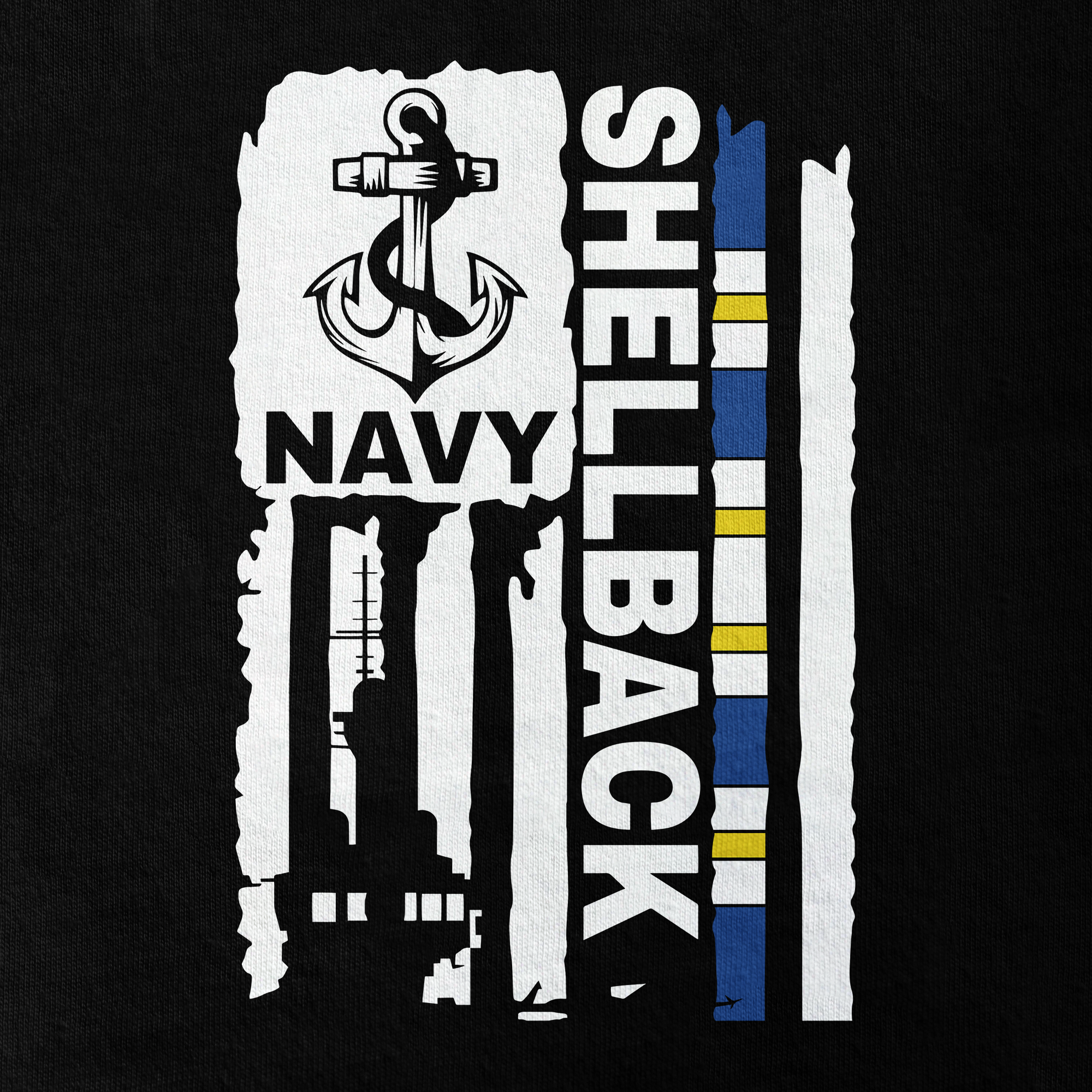 Shellback Ancient Order Of The Deep Double Side Classic T-shirt