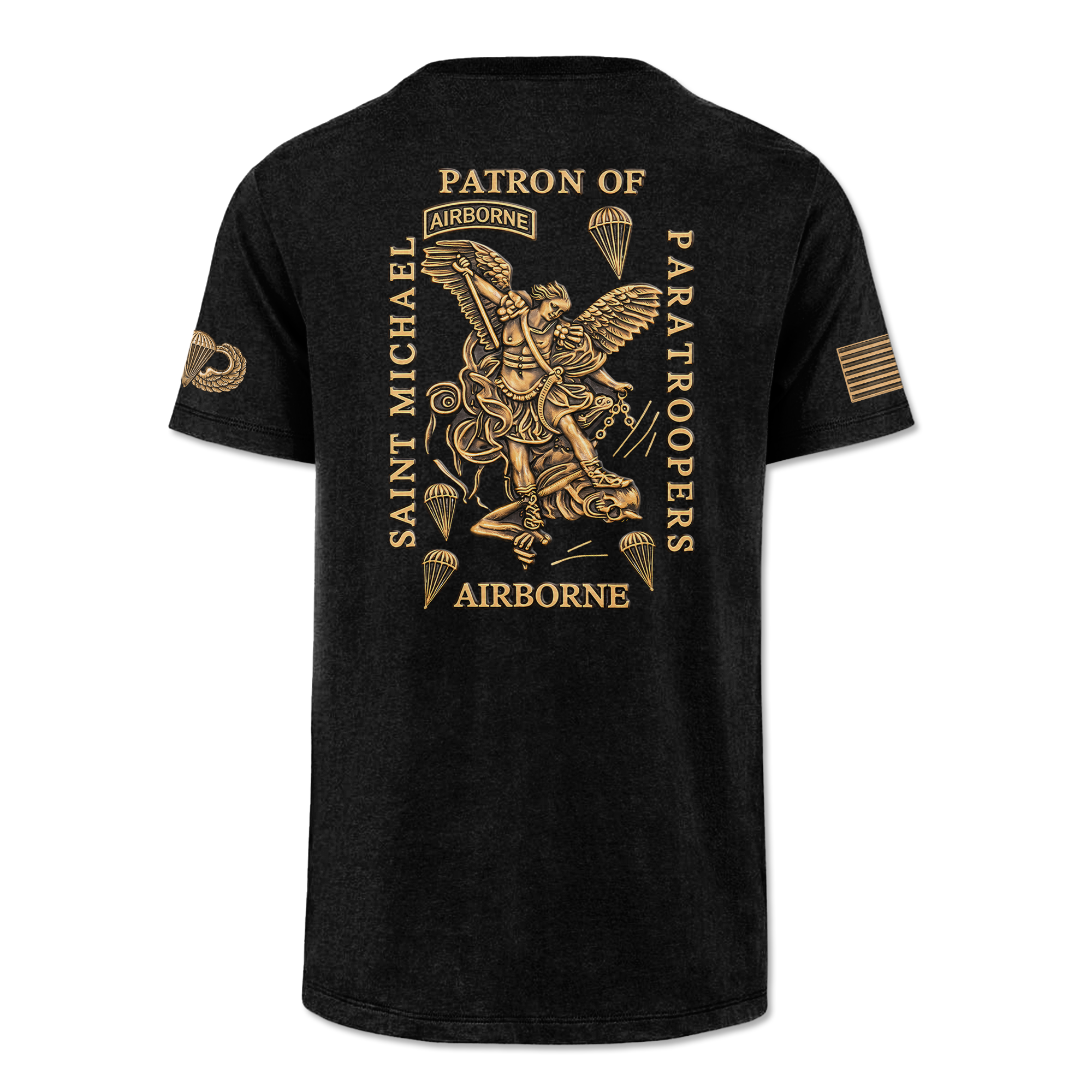 Saint Michael Patron Of Paratroopers Classic Tee