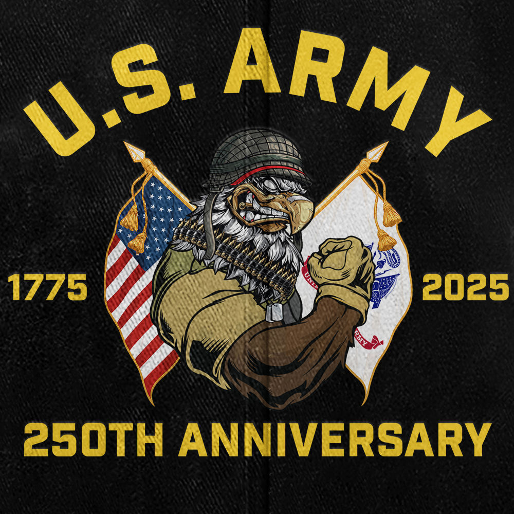 Army 250th Anniversary Washed Cap