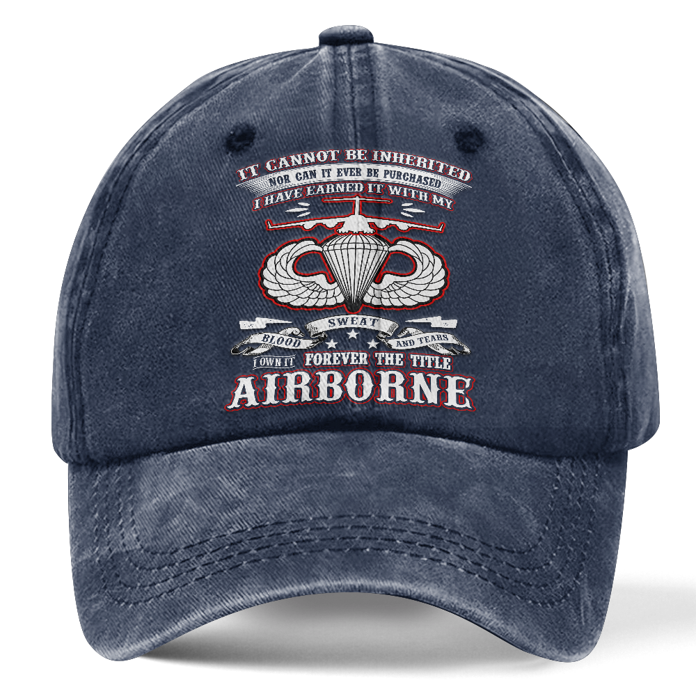 Airborne I Own Forever The Title Washed Cap