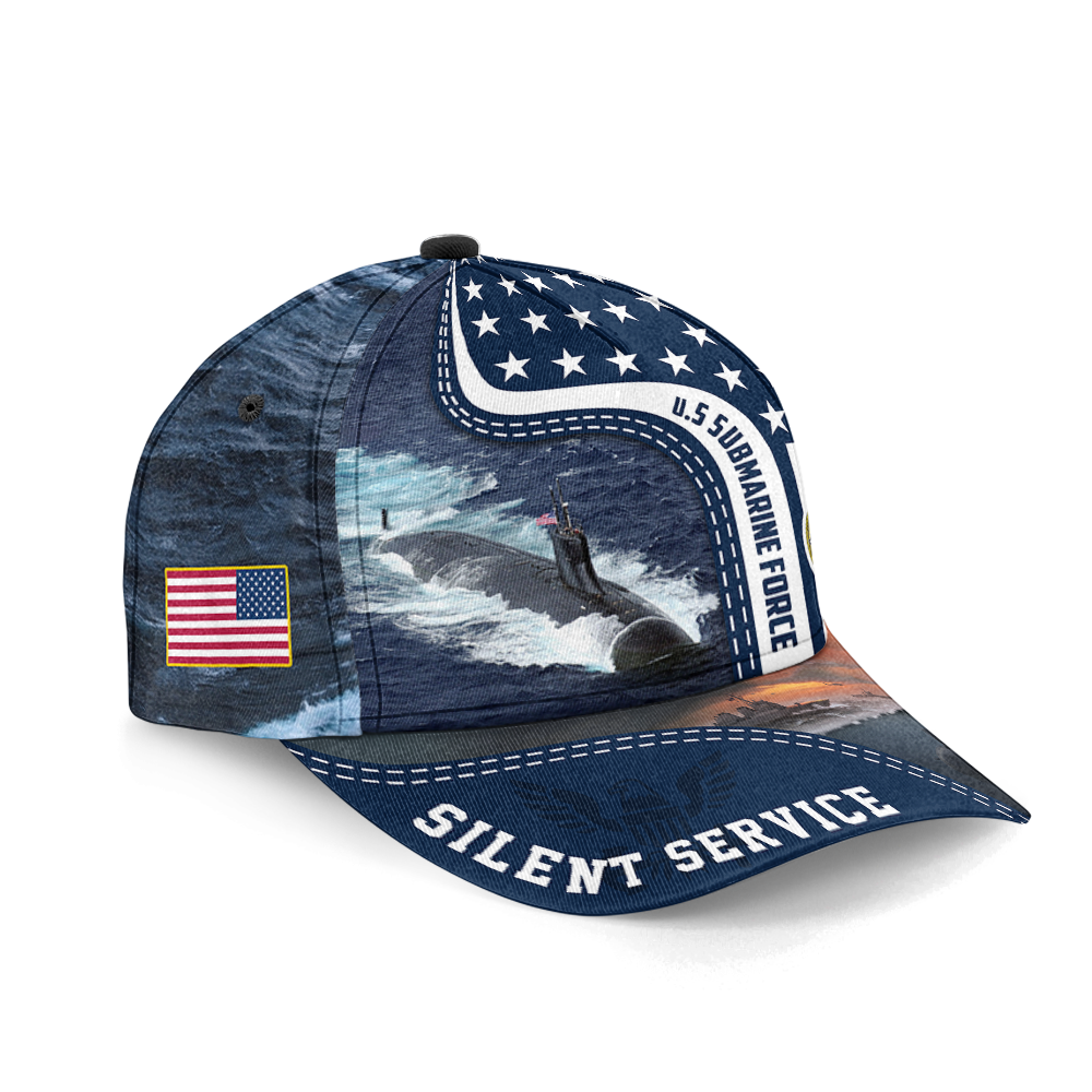 Navy Submarine Silent Service Classic Cap