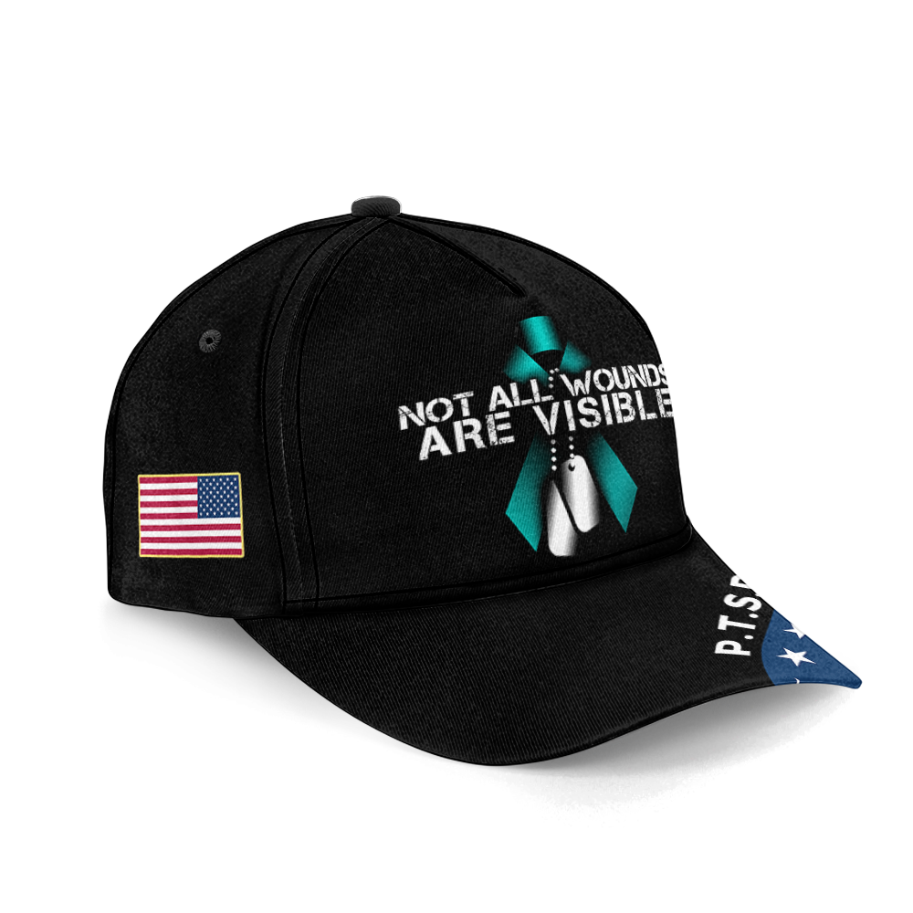PTSD Not All Wounds Are Visible Classic Cap