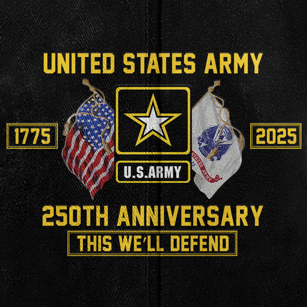 Army 250th Anniversary Washed Cap