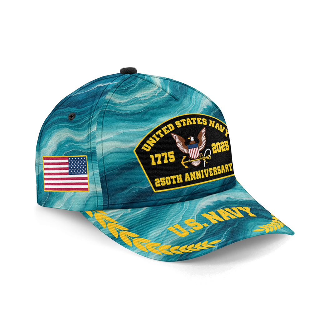 Navy 250th Anniversary Classic Cap