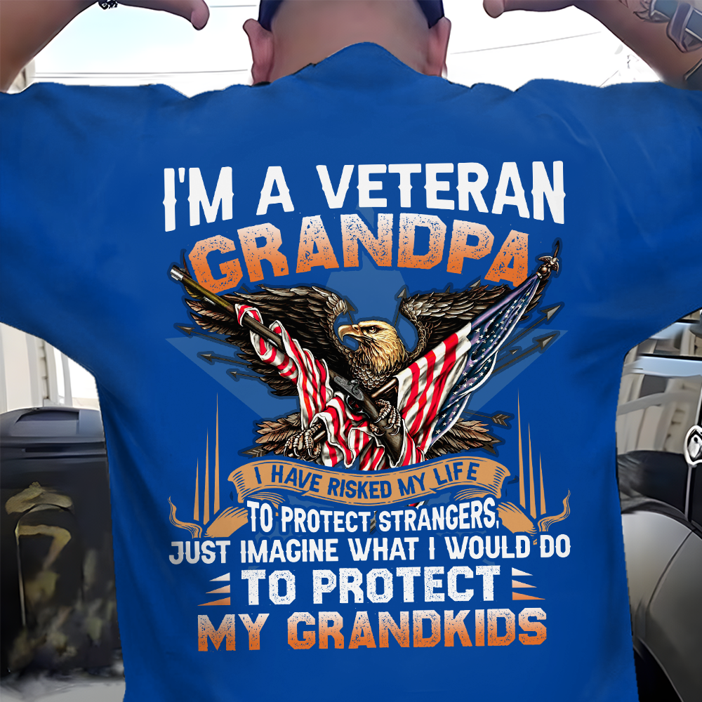 I'm A Veteran Grandpa Classic T-Shirt