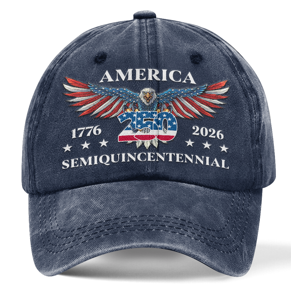 America 250th Anniversary Washed Cap