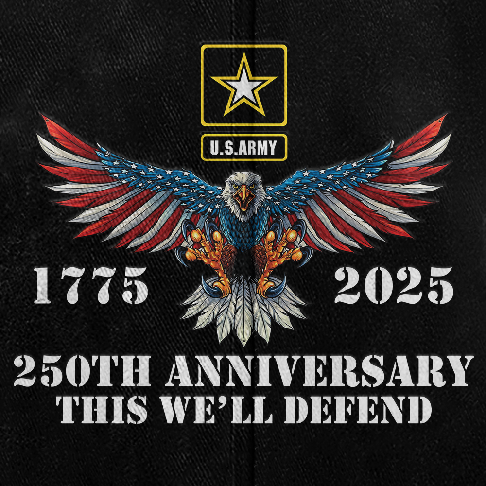 Army 250th Anniversary Washed Cap