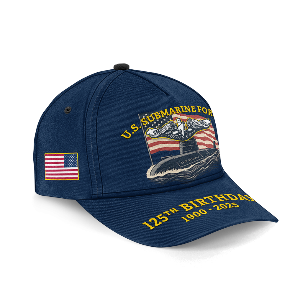 Navy Submarine 125th Birthday Classic Cap