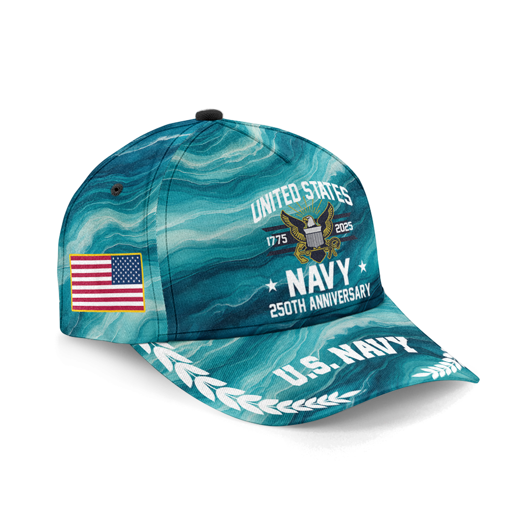 Navy 250th Anniversary Classic Cap