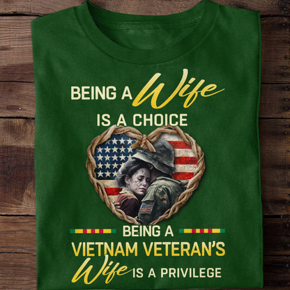 Vietnam Veteran's Wife Classic T-Shirt