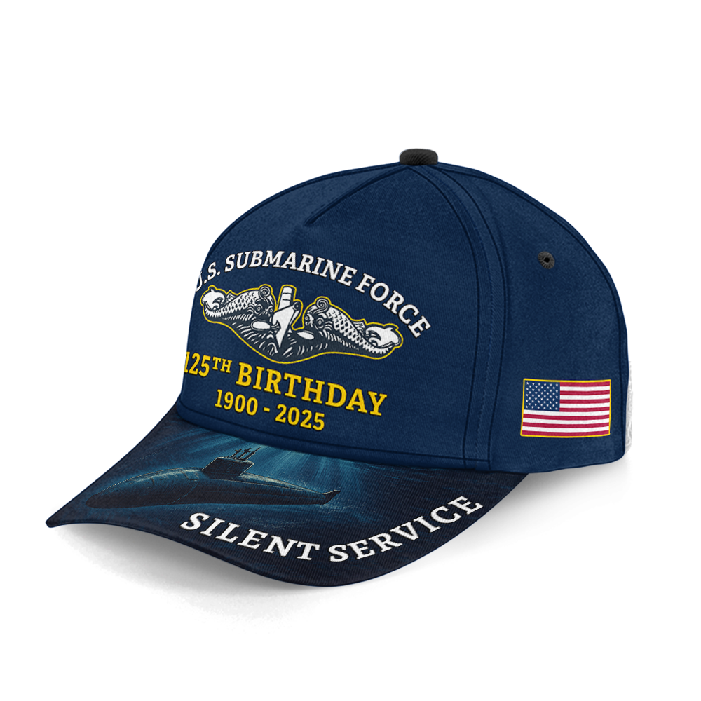 Navy Submarine 125th Birthday Classic Cap