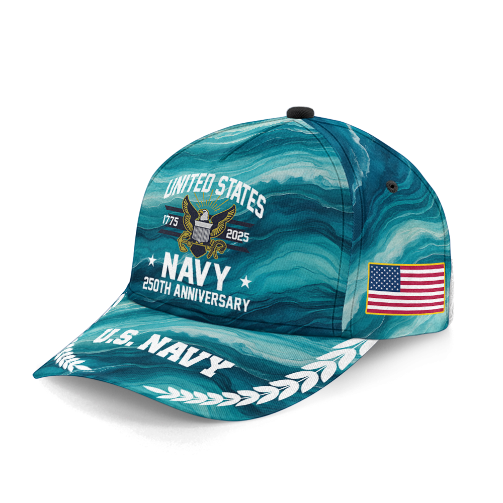 Navy 250th Anniversary Classic Cap