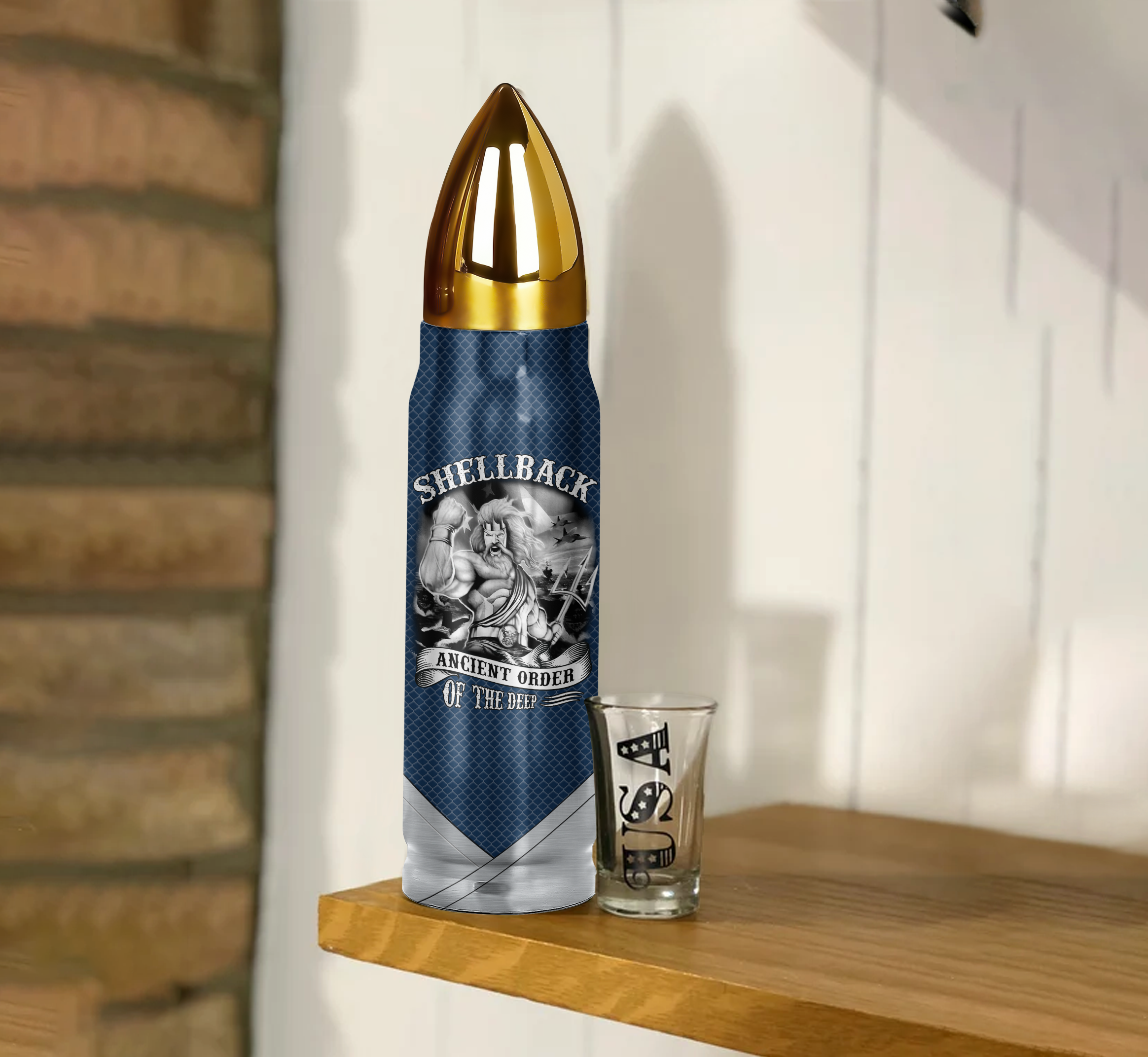 Navy Shellback Bullet Tumbler