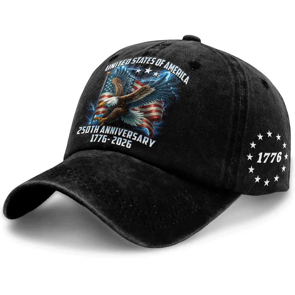 America 250th Anniversary Washed Cap