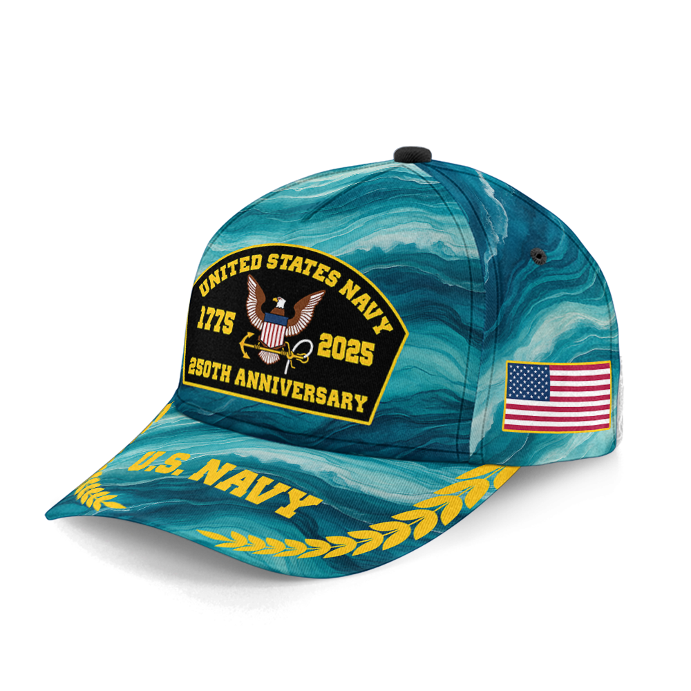 Navy 250th Anniversary Classic Cap