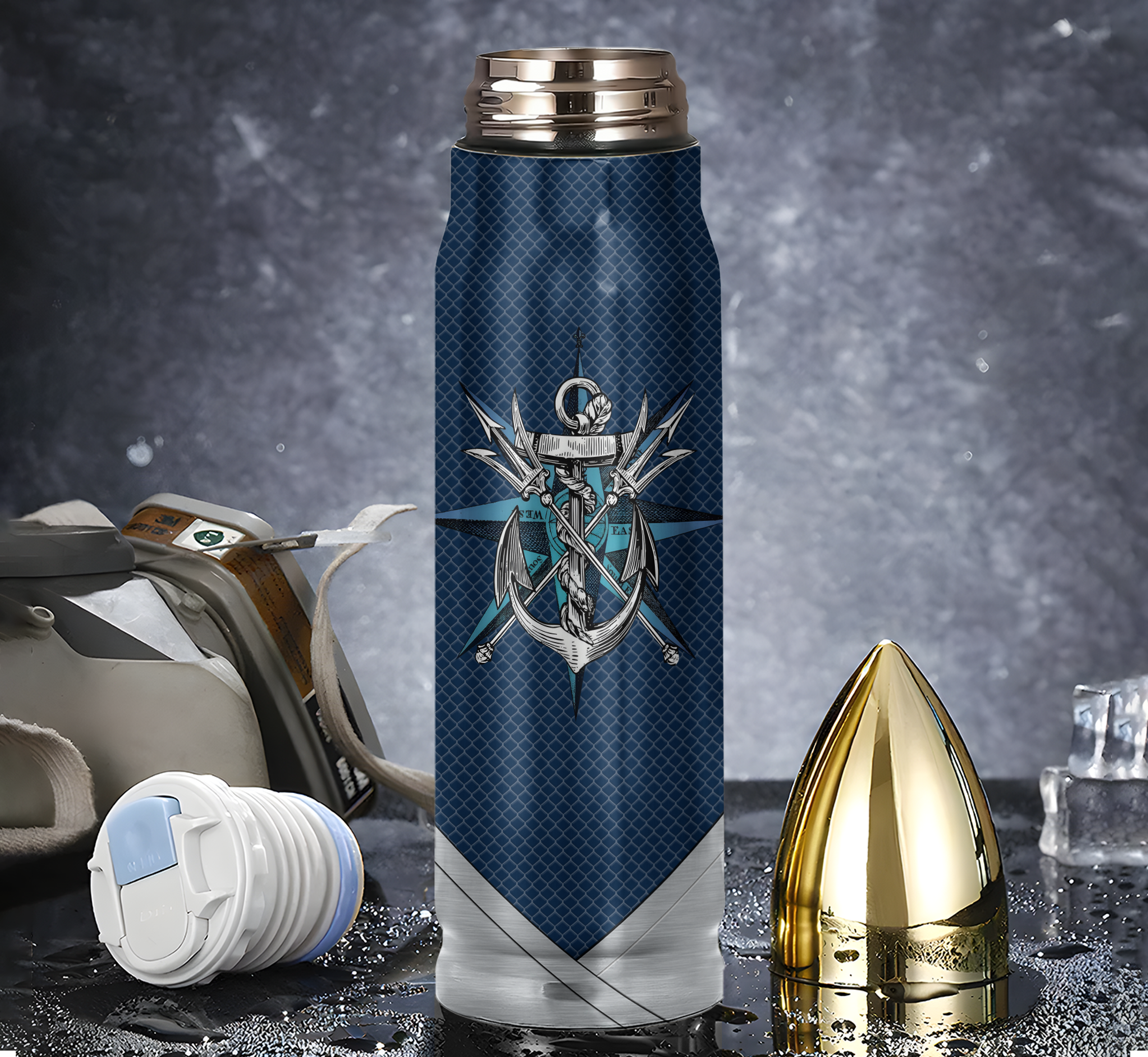 Navy Shellback Bullet Tumbler