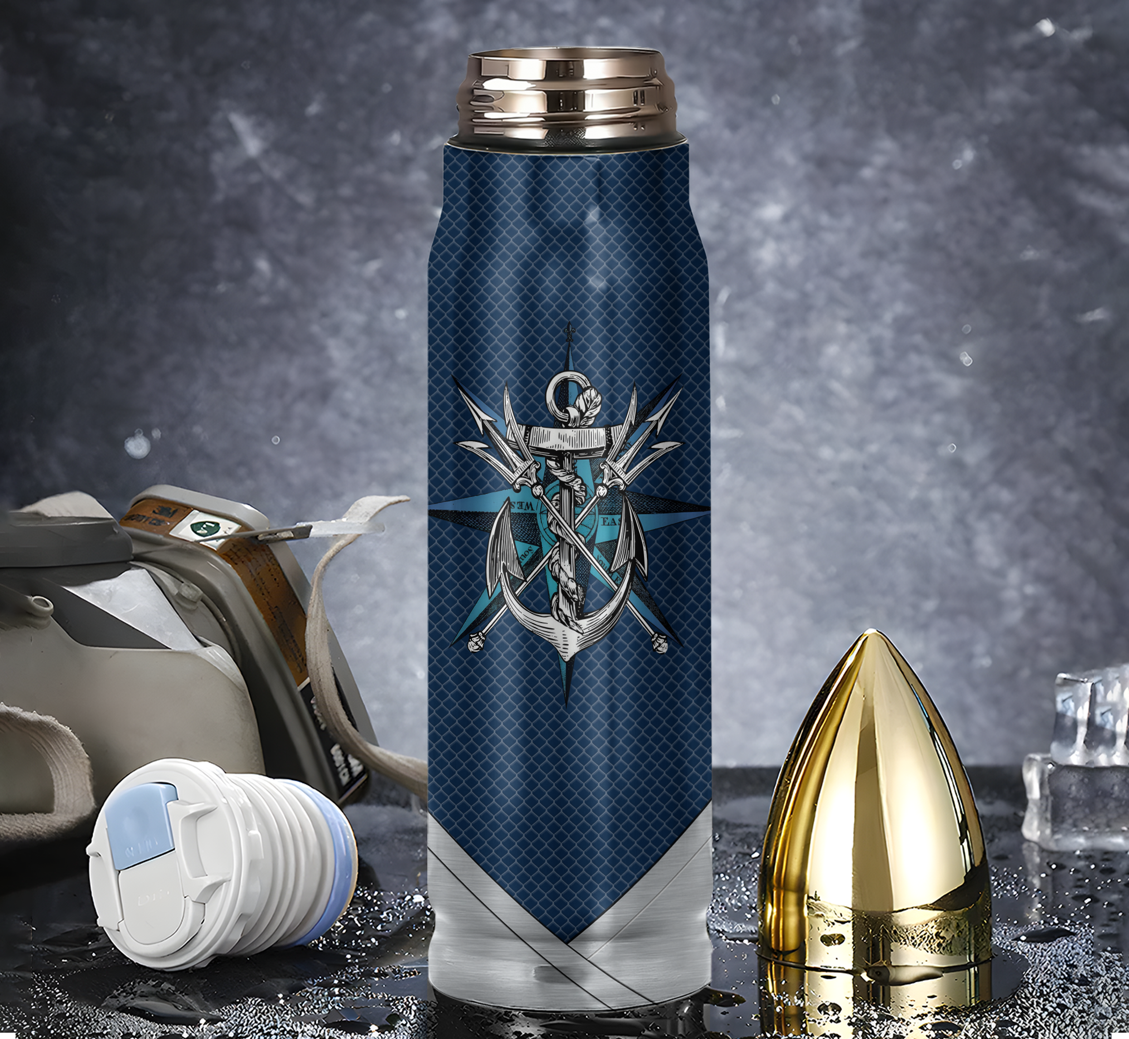 Navy Shellback Bullet Tumbler