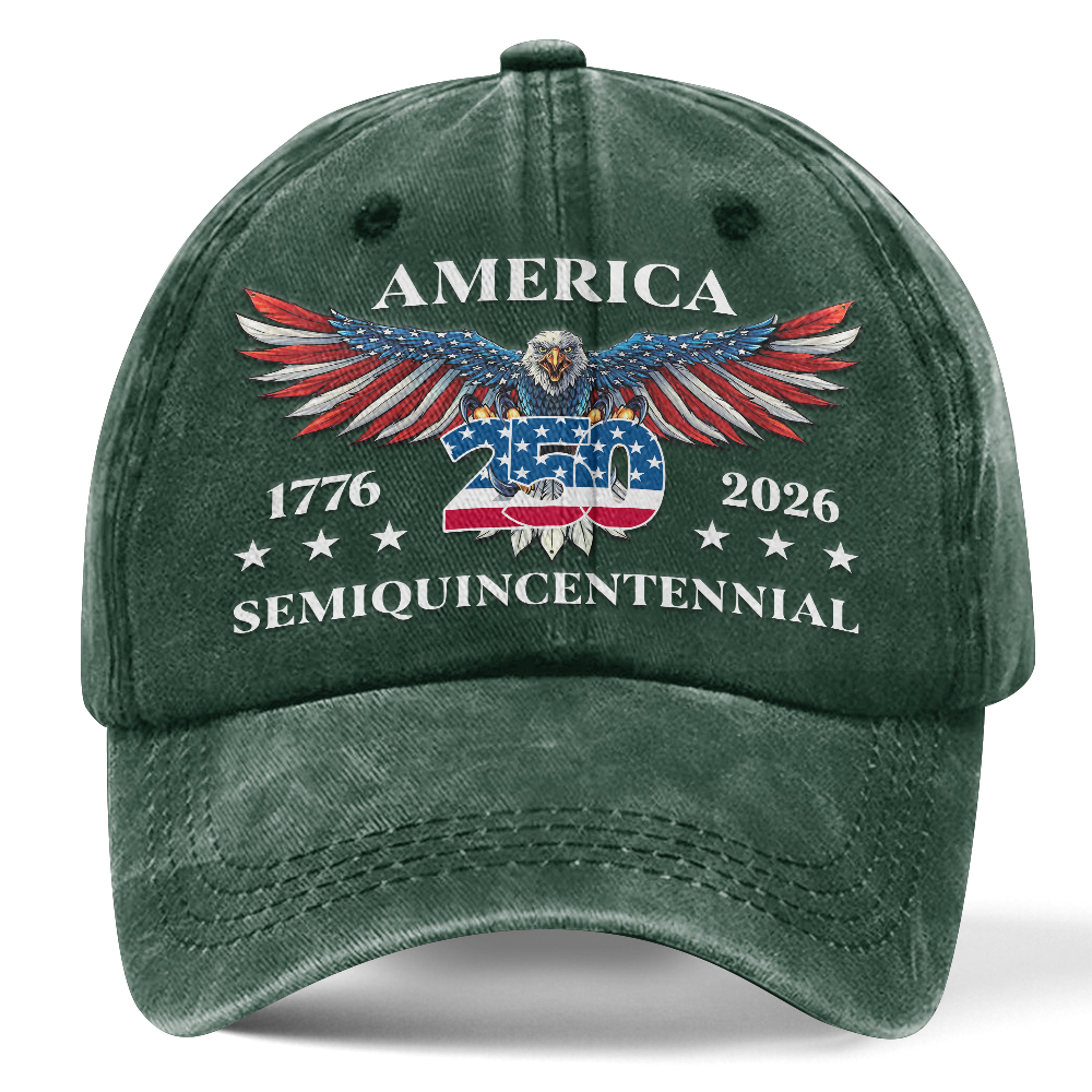 America 250th Anniversary Washed Cap