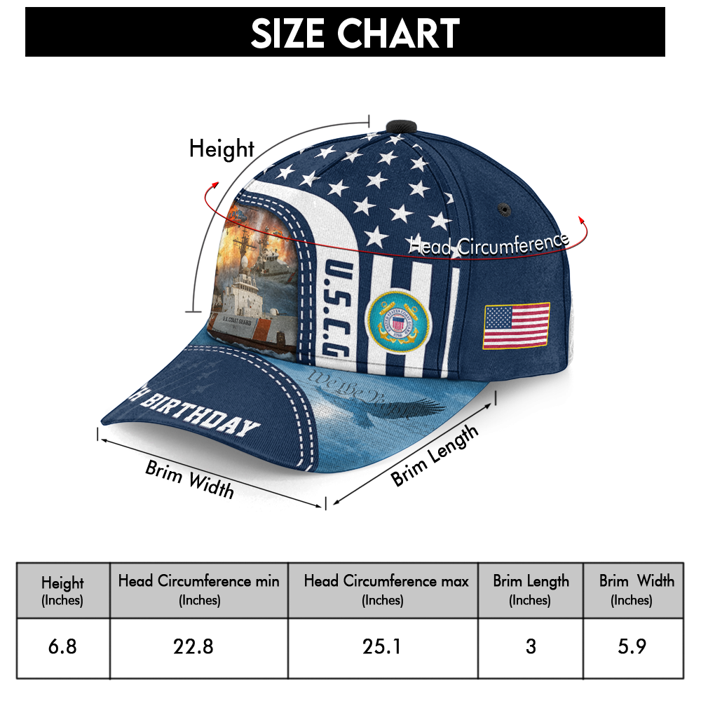 Coast Guard 235th Birthday Classic Cap