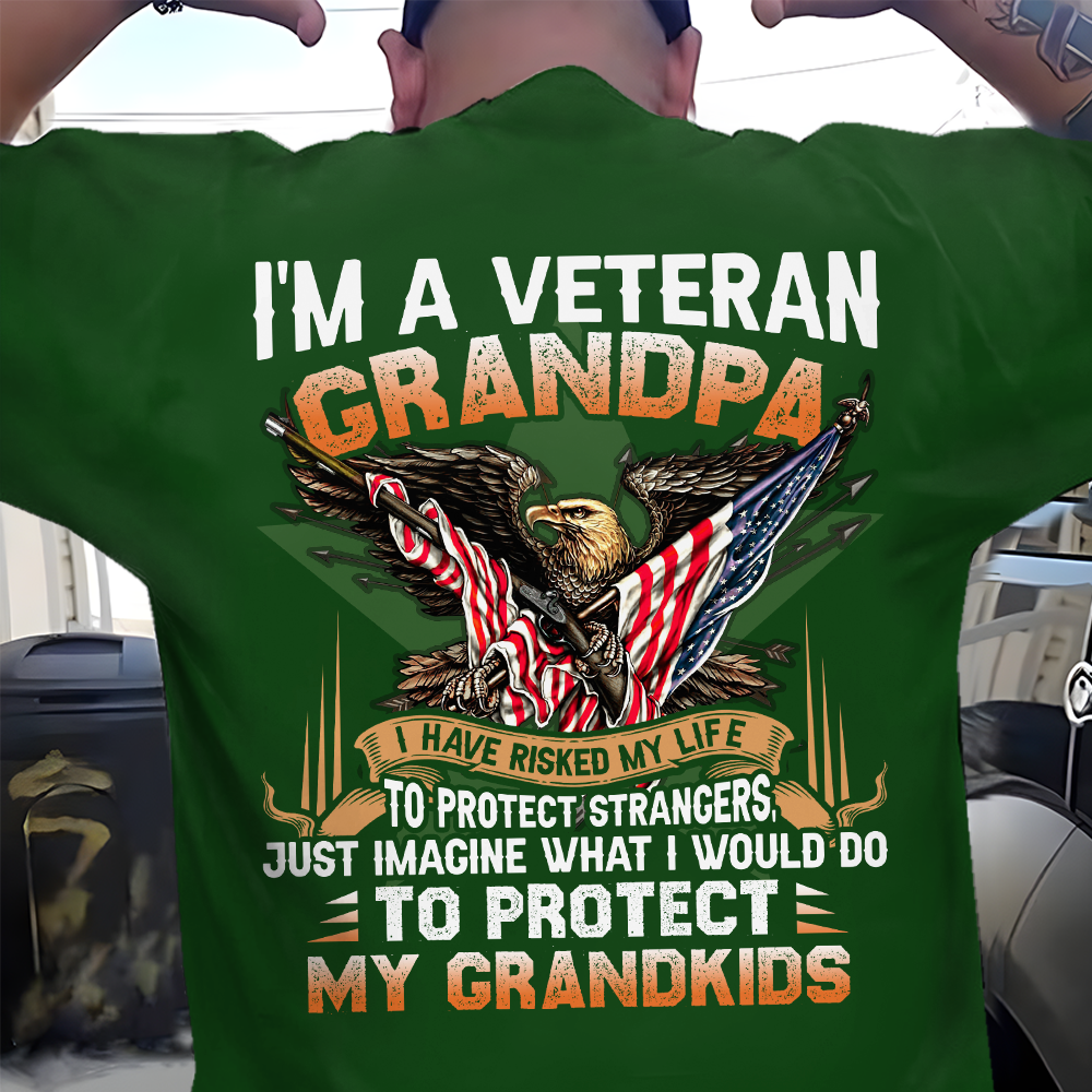 I'm A Veteran Grandpa Classic T-Shirt