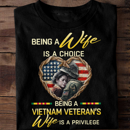 Vietnam Veteran's Wife Classic T-Shirt