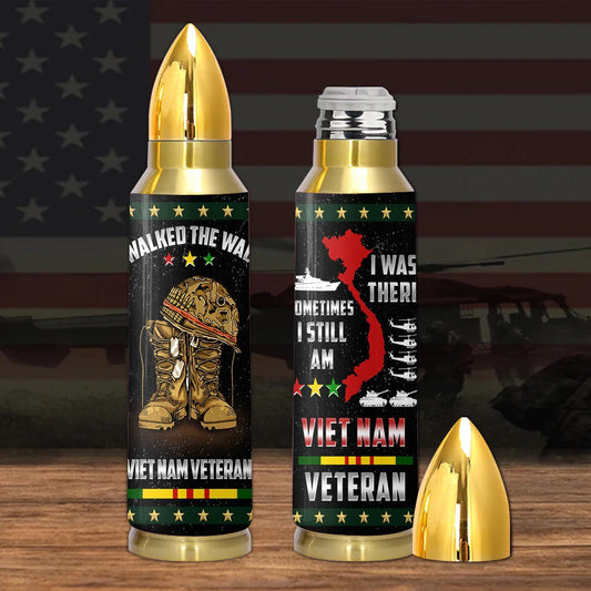 Vietnam Veteran I Was There Bullet Tumbler