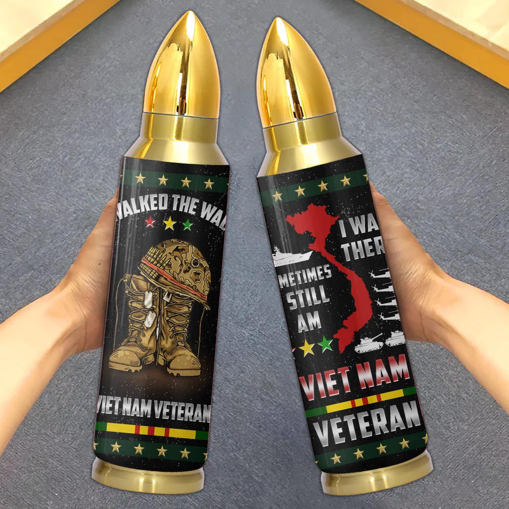 Vietnam Veteran I Was There Bullet Tumbler