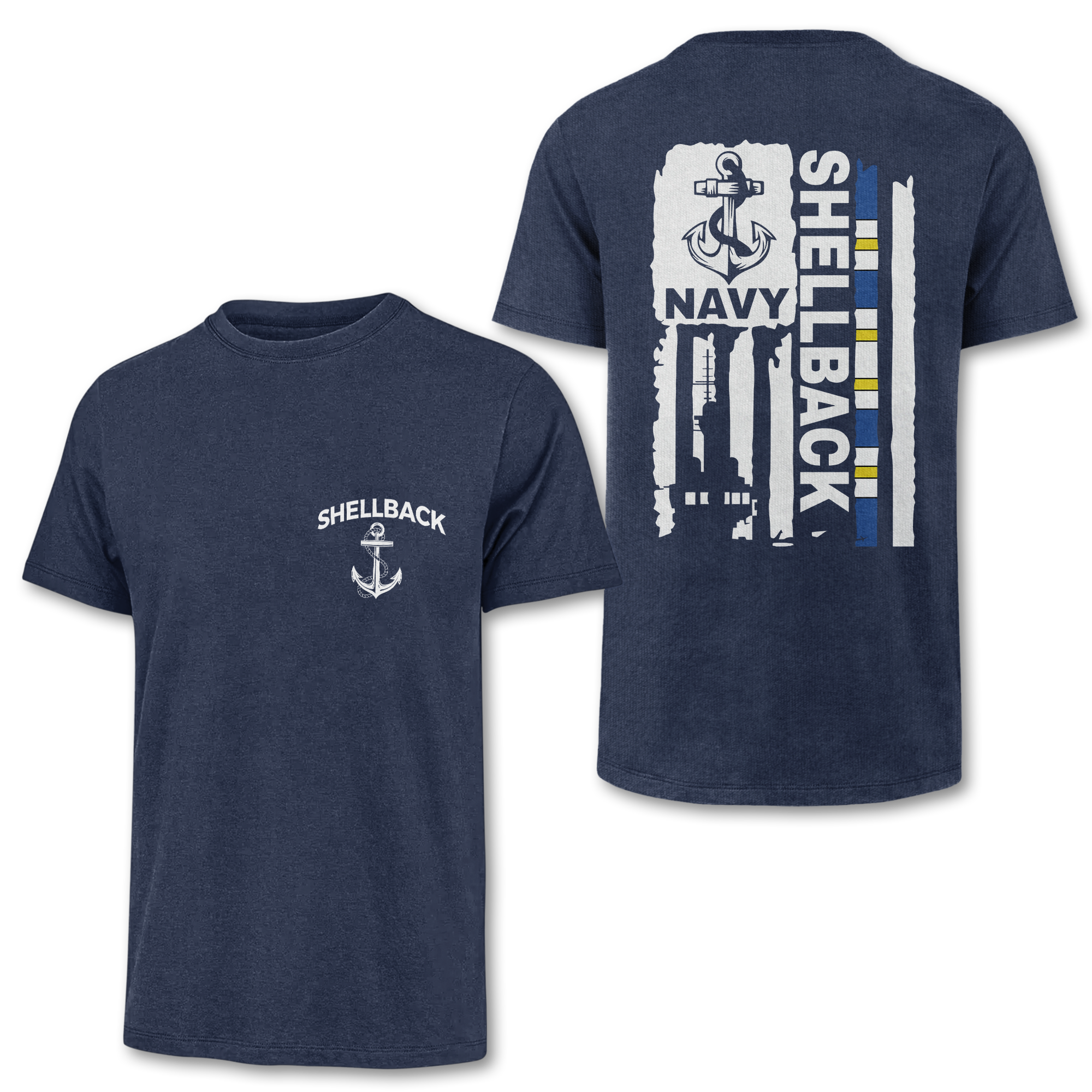 Shellback Ancient Order Of The Deep Double Side Classic T-shirt