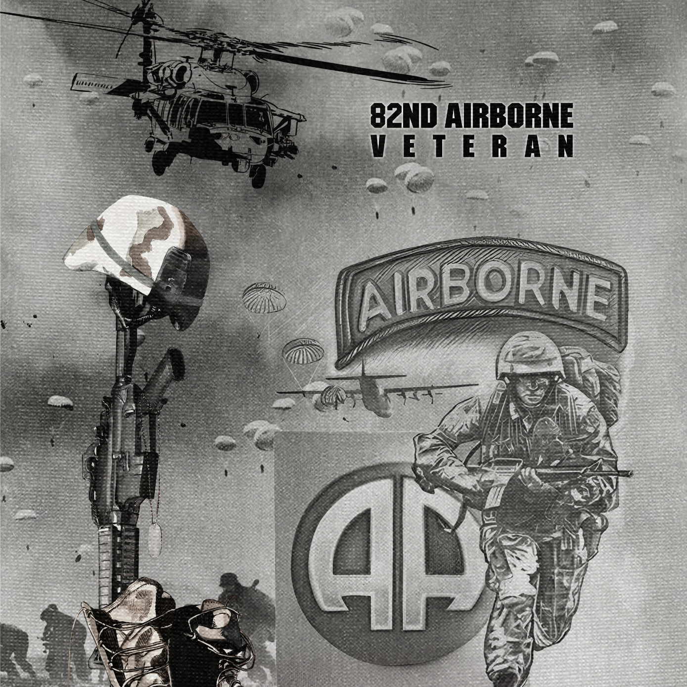 Airborne 82nd Cuban Shirt
