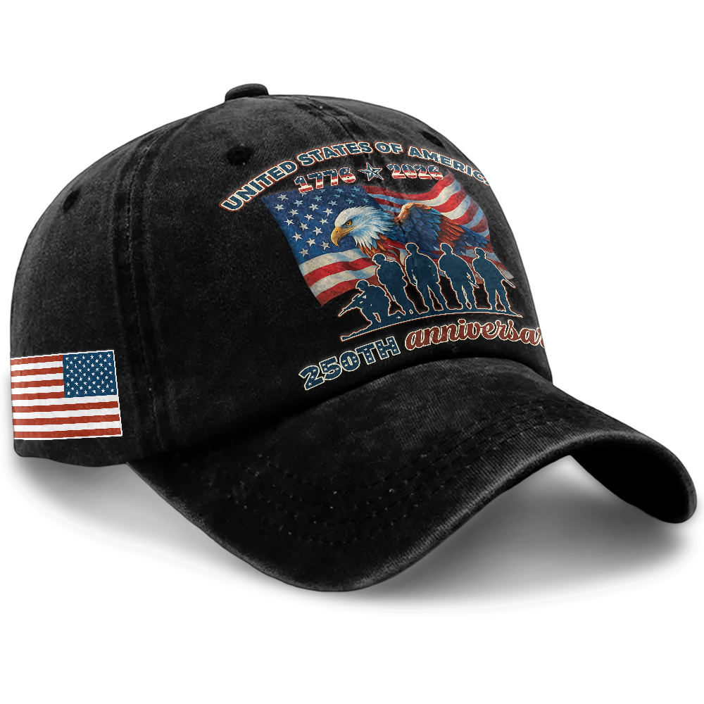 America 250th Anniversary Washed Cap