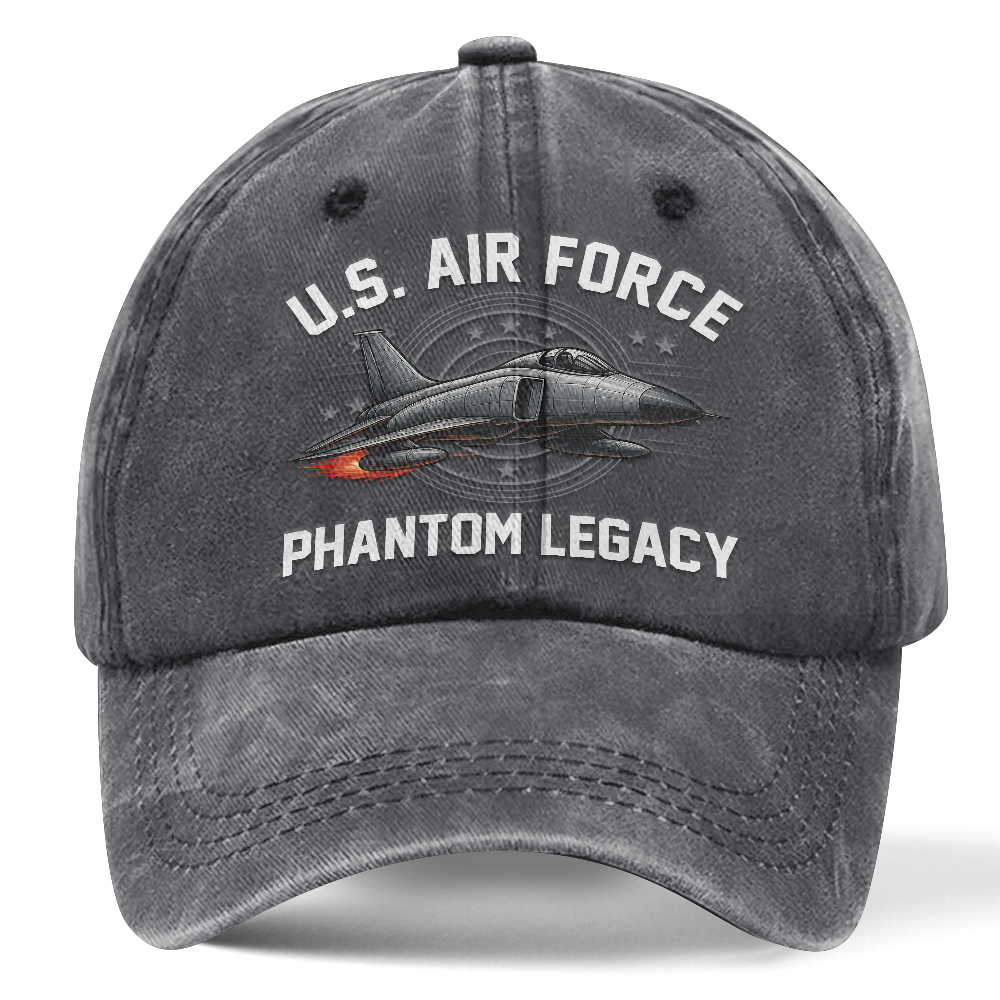 Personalizable Air Force Washed Cap