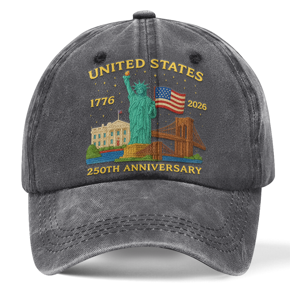 America 250th Anniversary Washed Cap